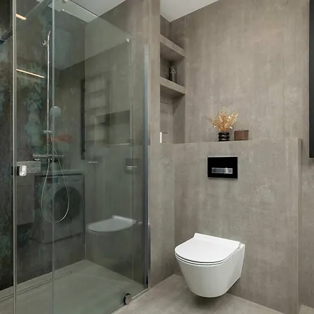 Apartman Air Conditioned Studio With Parking Krakow Grzegorzecka 67F By Heyrent Premium Krakkó