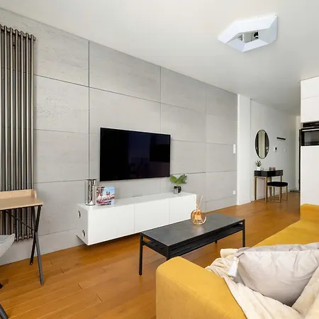 Air Conditioned Studio With Parking Krakow Grzegorzecka 67F By Heyrent Premium