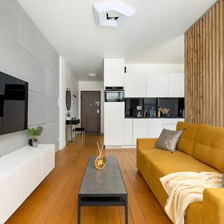 Air Conditioned Studio With Parking Krakow Grzegorzecka 67F By Heyrent Premium *