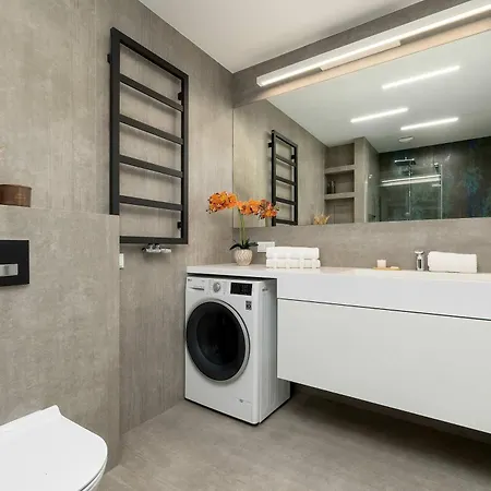 Apartman Air Conditioned Studio With Parking Krakow Grzegorzecka 67F By Heyrent Premium Krakkó